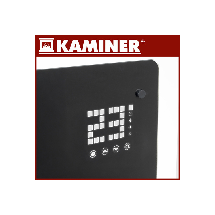 Zelva Kaminer 26572 üveg elektromos melegítő