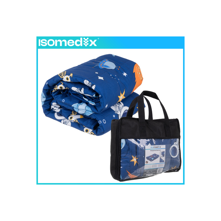 ISOMEDIX szenzoros Súlyozott puha takaró 100 x 150 cm - 4 kg