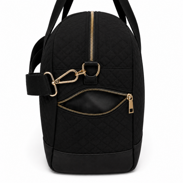 SYBW Steppelt Sporttáska / Utazótáska 40×25×20 cm – Black Elegance