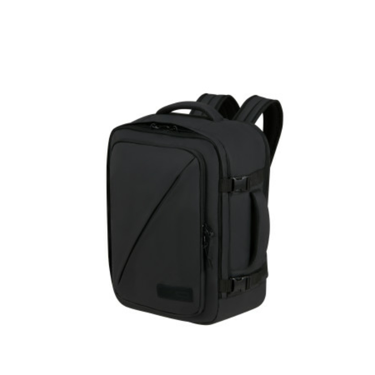 American Tourister Lapotptartós WizzAir méretű fekete fedélzeti táska 40x30x20 cm TAKE2CABIN