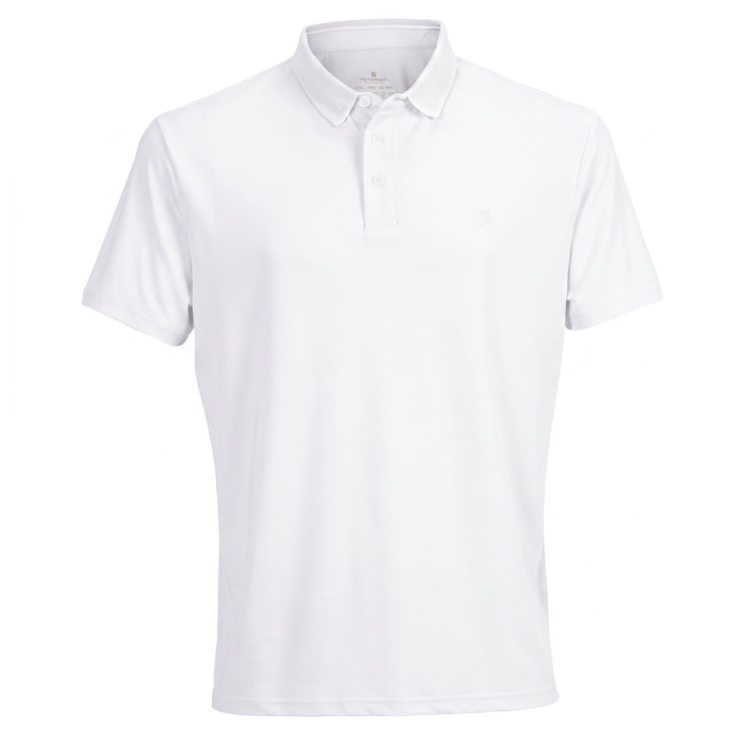 Férfi fehér, normál szabású pólóing M-től XL-es méretig - Peterson
