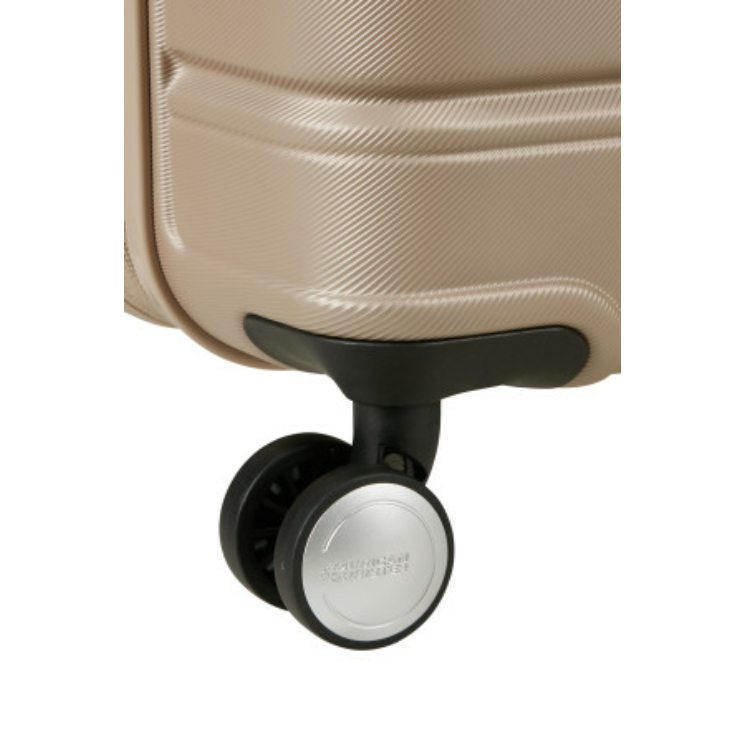 American Tourister FLASHLINE SPINNER 55/20 TSA IVORY GOLD