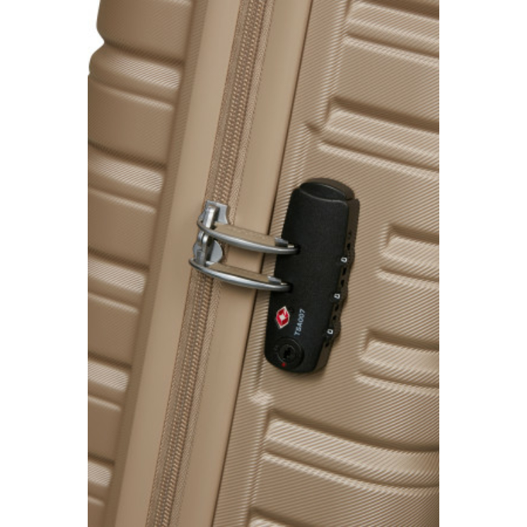 American Tourister FLASHLINE SPINNER 55/20 TSA IVORY GOLD