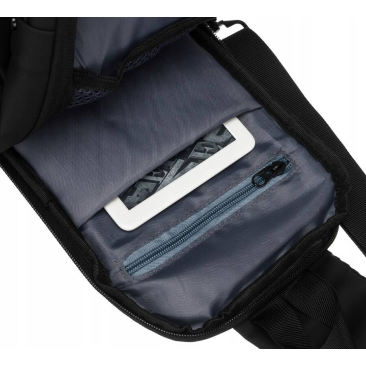 Vízálló Testtáska/Válltáska USB csatlakozóval
