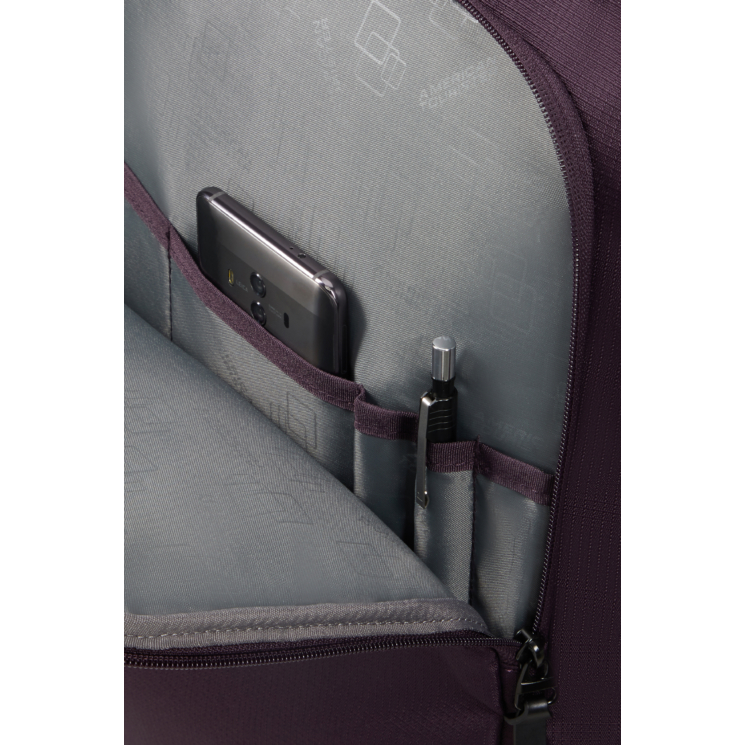 American Tourister 3 funkciós M kabin hátizsák Dark Plum