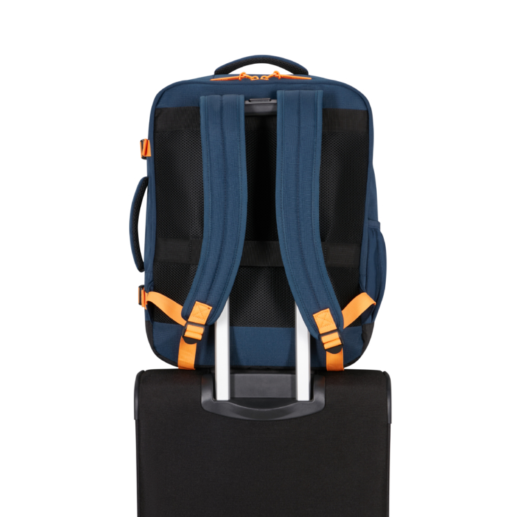 American Tourister 3 funkciós M kabin hátizsák Dark Navy/ Radiant Orange