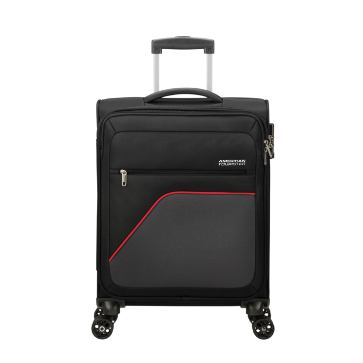 American Tourister Sky Surfer TSA Nagyméretű bőrönd  Fekete L
