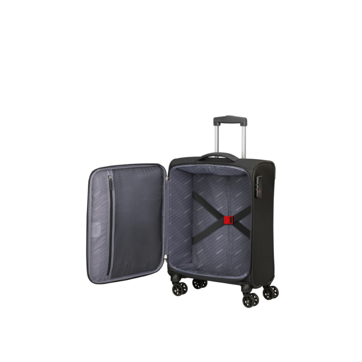 American Tourister Sky Surfer TSA Nagyméretű bőrönd  Fekete L
