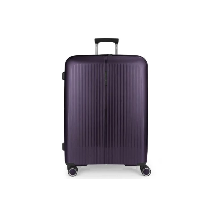 Gabol Brooklyn 4-kerekes bővíthető bőrönd Lila színben 75 cm GA-1239L
