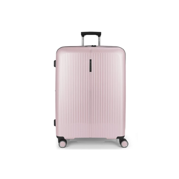Gabol Brooklyn 4-kerekes bővíthető bőrönd Rózsaszín színben 75 cm GA-1239L