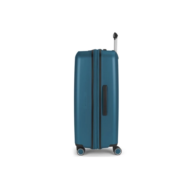 Gabol Brooklyn 4-kerekes bővíthető bőrönd Bordó színben 75 cm GA-1239L