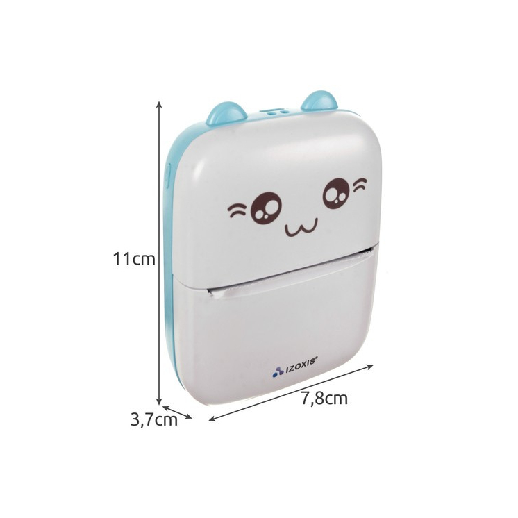 bluetooth Mini hordozható  fotónyomtató + 11 TEKERCS