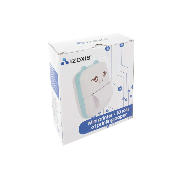 bluetooth Mini hordozható  fotónyomtató + 11 TEKERCS