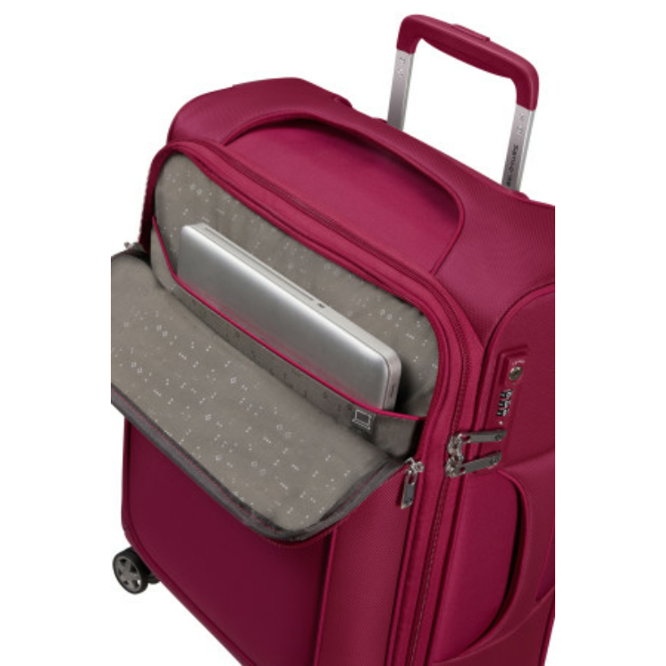 SAMSONITE D'LITE SPINNER 55/20 EXP FUCHSIA