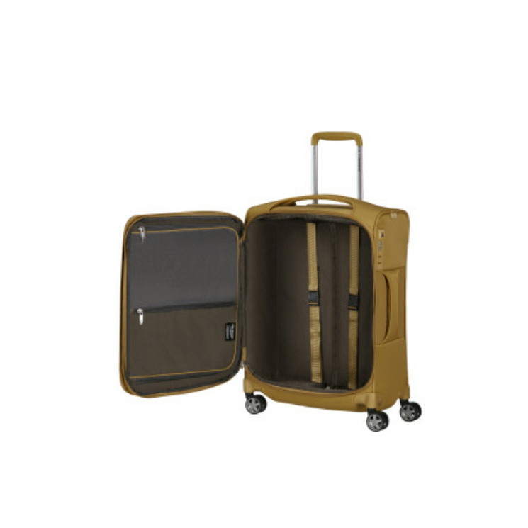 SAMSONITE D'LITE SPINNER 55/20 EXP MUSTÁRSÁRGA