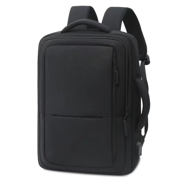 Fedélzeti méretű laptophátizsák 40 x 30 x 20 cm USB csatlakozóval