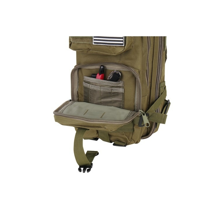 Military katonai túrahátizsák khaki színben 30L