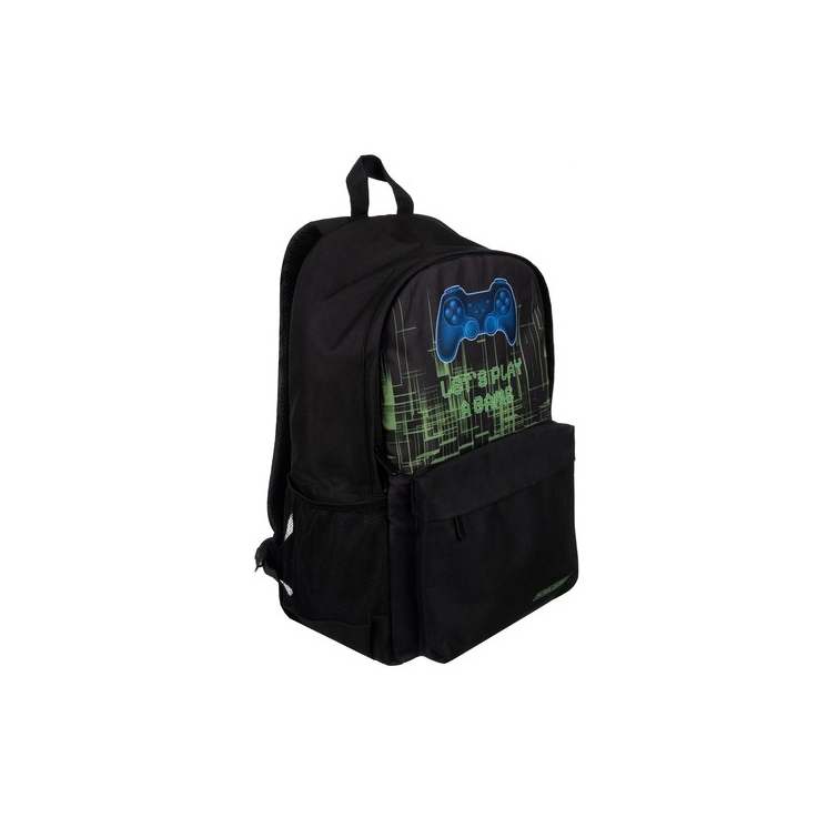 Laptoptartós gamer hátizsák iskolatáska ajándék tornazsákkal