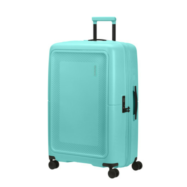 AMERICAN TOURISTER DASHPOP SPINNER 77/28 EXP TSA TRUE AQUA SKY