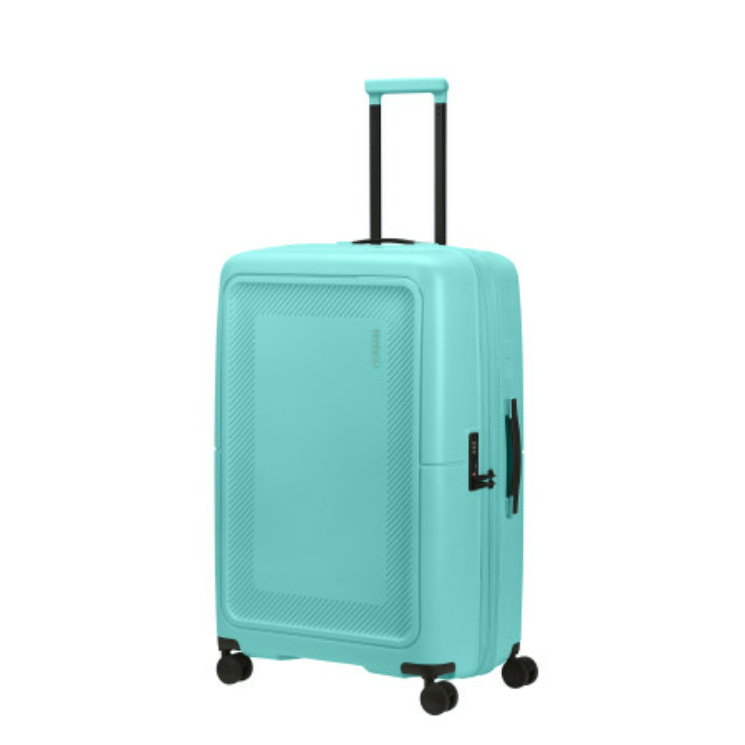 AMERICAN TOURISTER DASHPOP SPINNER 77/28 EXP TSA TRUE AQUA SKY