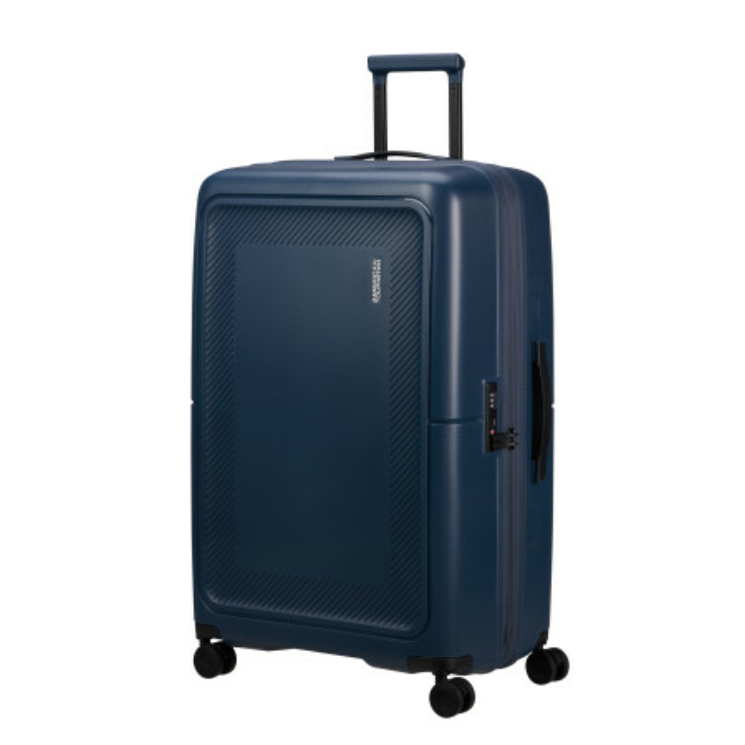AMERICAN TOURISTER DASHPOP SPINNER 77/28 EXP TSA TRUE MIDNIGHT BLUE