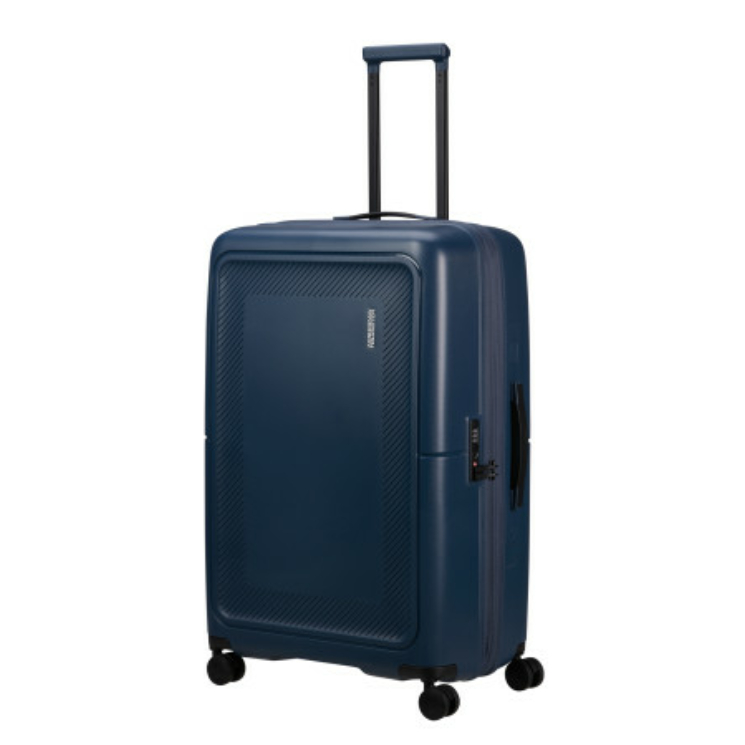 AMERICAN TOURISTER DASHPOP SPINNER 77/28 EXP TSA TRUE MIDNIGHT BLUE