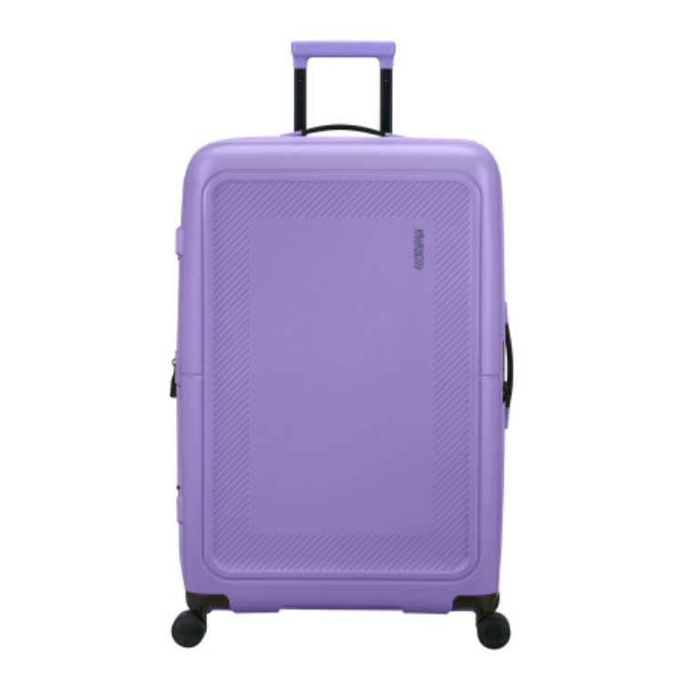 AMERICAN TOURISTER DASHPOP SPINNER 77/28 EXP TSA VIOLET PURPLE