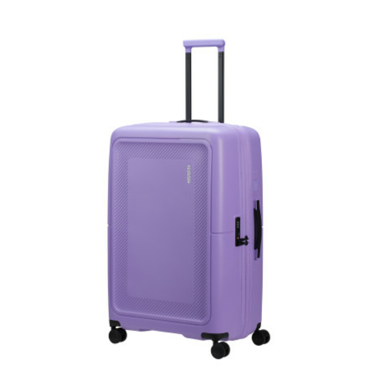 AMERICAN TOURISTER DASHPOP SPINNER 77/28 EXP TSA VIOLET PURPLE