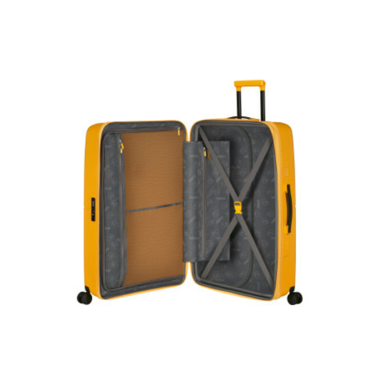 AMERICAN TOURISTER DASHPOP SPINNER 77/28 EXP TSA GOLDEN YELLOW