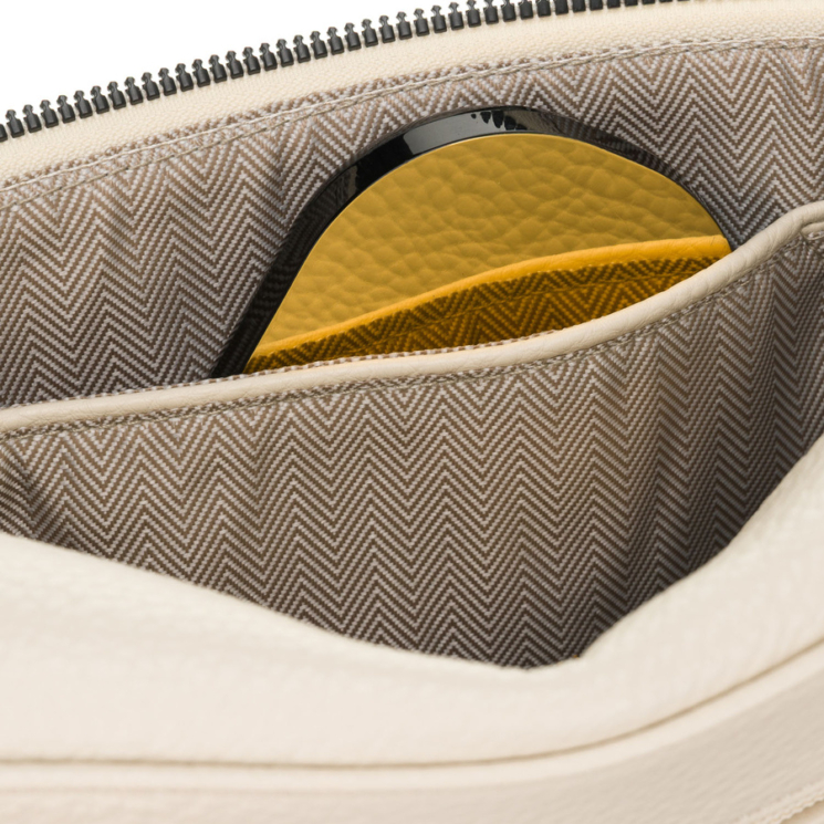 Peterson Crossbody női oldaltáska világos bézs színben