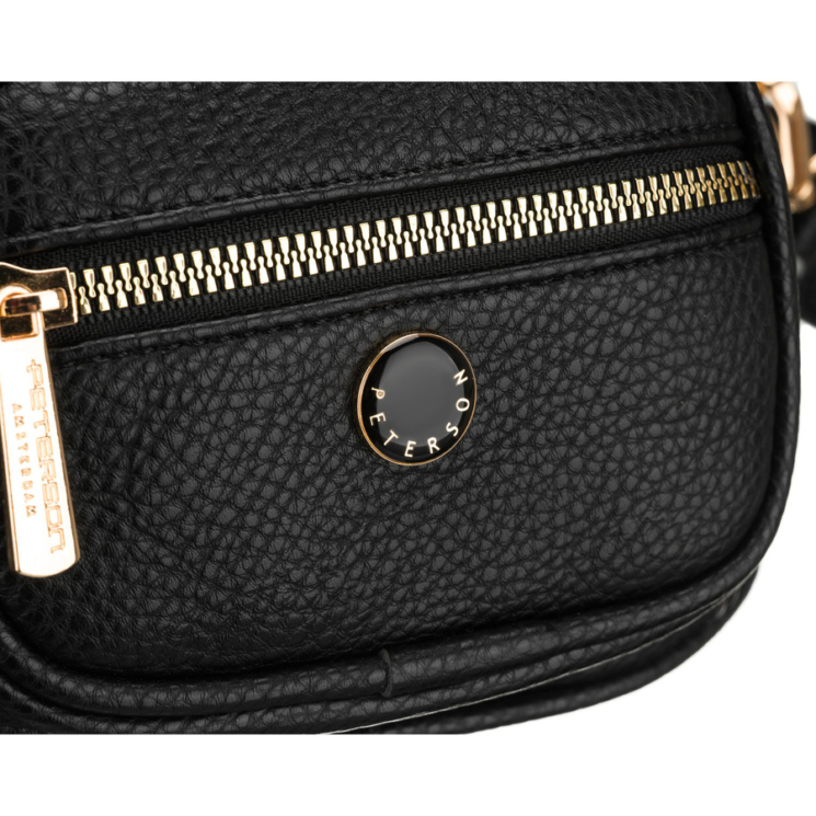 Peterson Crossbody női oldaltáska fekete színben