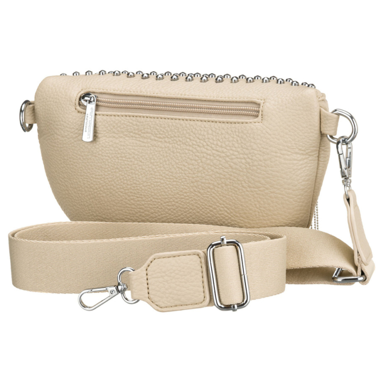 Peterson Crossbody női oldaltáska bézs színben