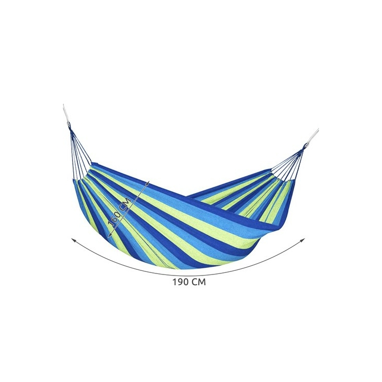 Függőágy rúd nélkül tarka 150 kg 240 x 150
