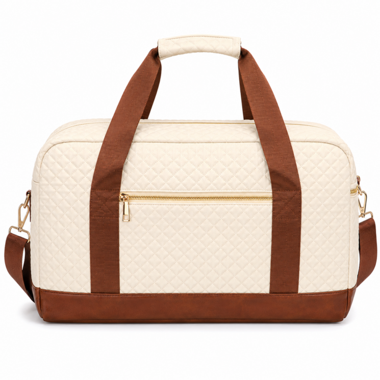 SYBW Steppelt Sporttáska / Utazótáska 40×25×20 cm – Beige Brown
