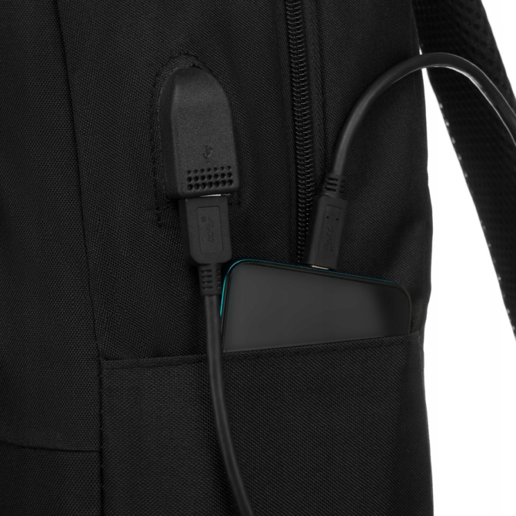 Nagy,férfi laptoptartós hátizsák USB csatlakoztatóval Kedvezményes áron