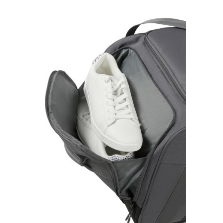 American Tourister CITY RACER DUFFLE/WH L BLACK Gurulós Sporttáska/Utazótáska