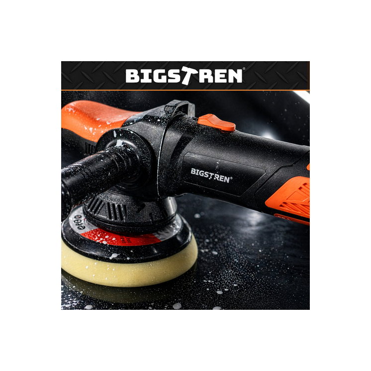 900 W-os Bigstretch kettős működésű autópolírozó, DA 125/150 mm sebességszabályozással