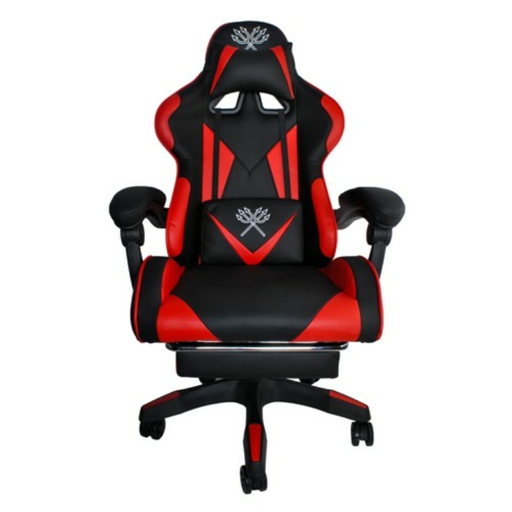 Kényelmes Gamer szék lábtartóval és derékpárnával Kedvező áron