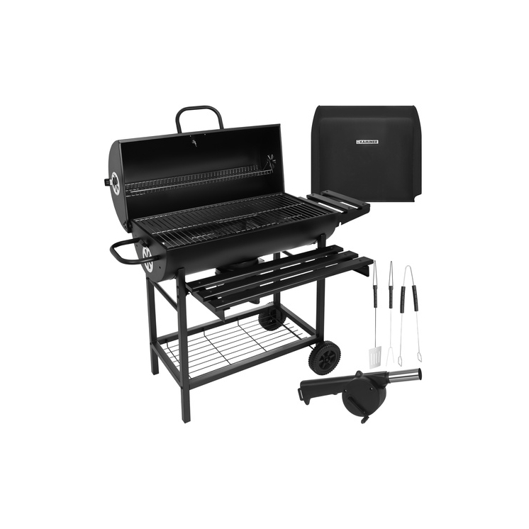 Kerti grillsütő 108x67x96cm
