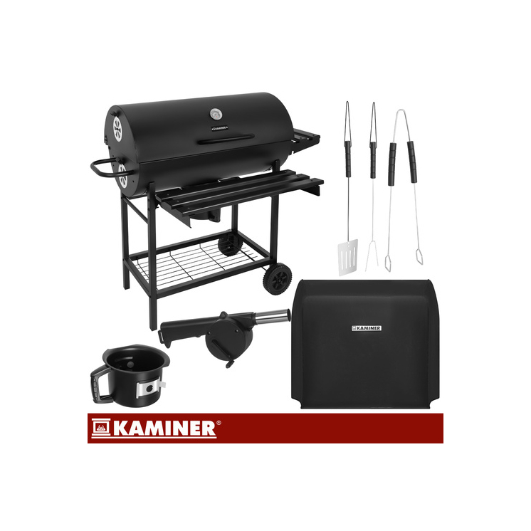 Kerti grillsütő 108x67x96cm