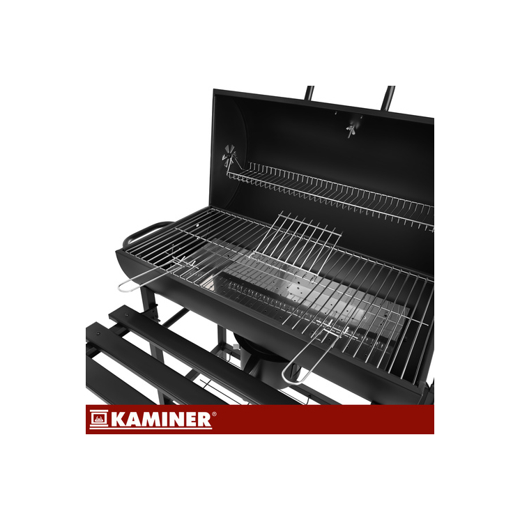 Kerti grillsütő 108x67x96cm