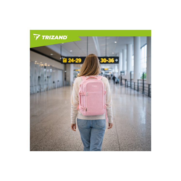 Vízálló 3-funkciós kézipoggyász hátizsák / válltáska – Wizz Air és Ryanair kompatibilis 40x30x20 cm
