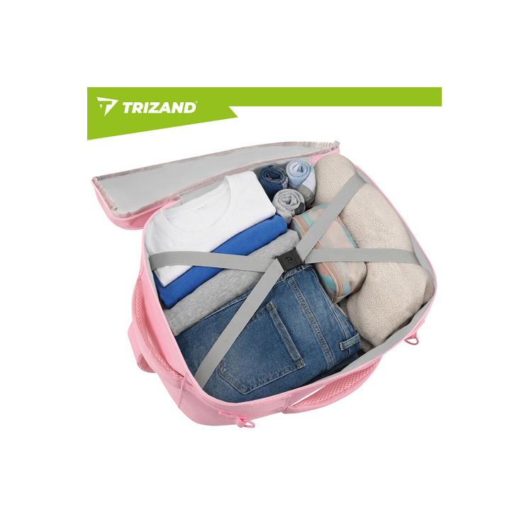 Vízálló 3-funkciós kézipoggyász hátizsák / válltáska – Wizz Air és Ryanair kompatibilis 40x30x20 cm