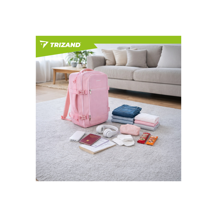 Vízálló 3-funkciós kézipoggyász hátizsák / válltáska – Wizz Air és Ryanair kompatibilis 40x30x20 cm