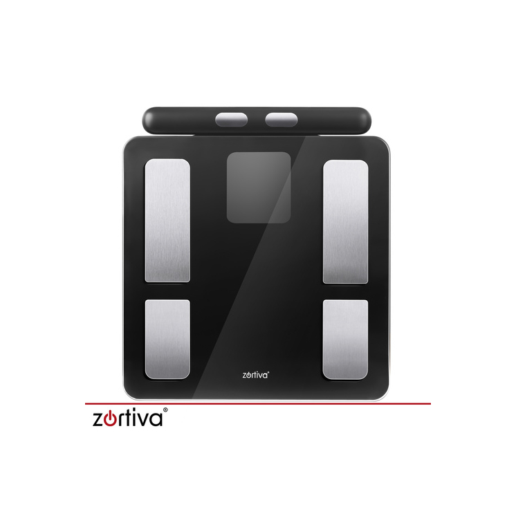 Zortiva Analitikai bluetoothos fürdőszobamérleg