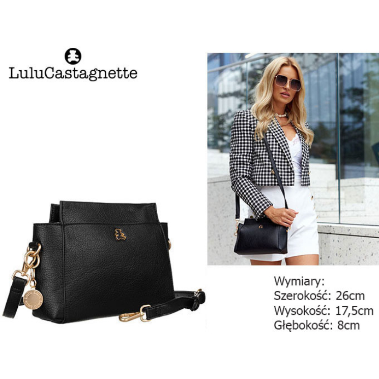 LULUCASTAGNETTE RICCO NOIR öko táska