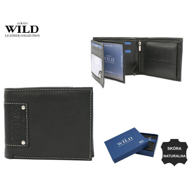 ALWAYS WILD RFID bőr pénztárca N992-P-CCD