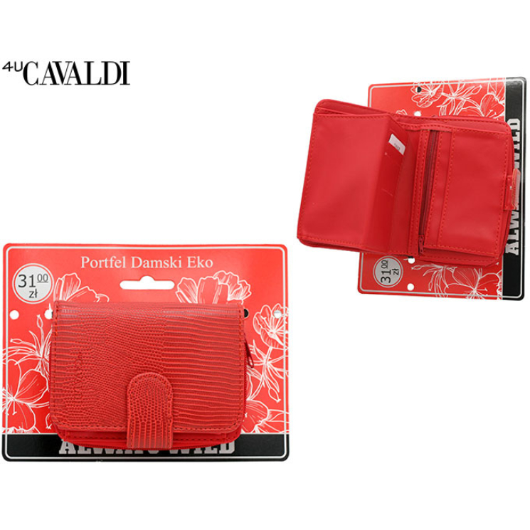 Női PU pénztárca A-030B-BL Red