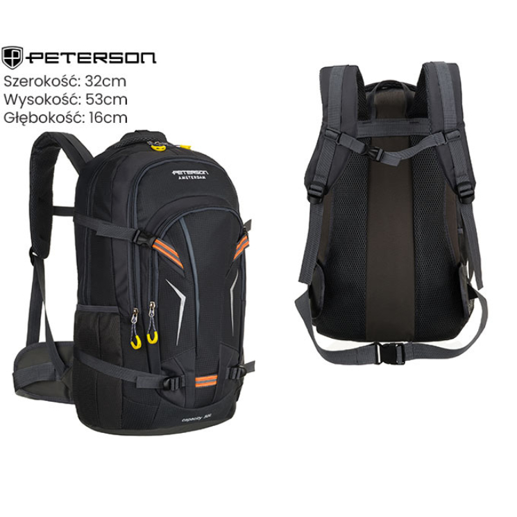 Peterson Hátizsák PTN SBY-01 szürke