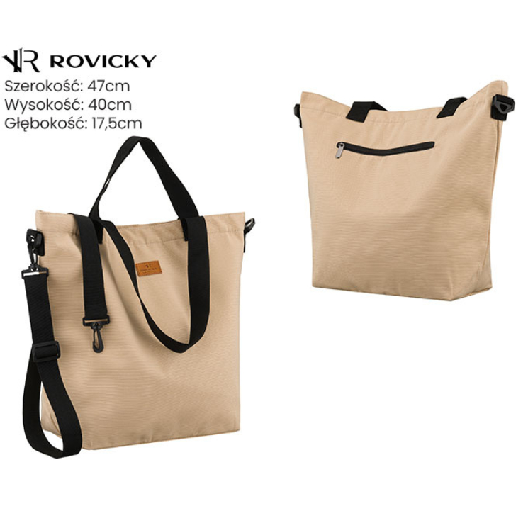 Torba R-TZ15605-DP Bézs színű